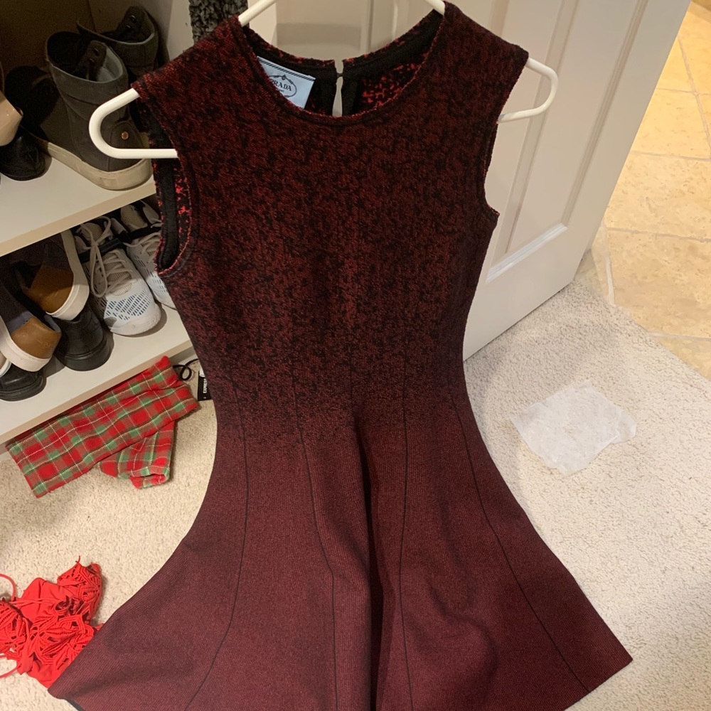 Prada Red Dress